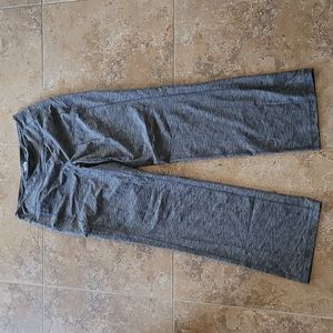 Duluth Noga Stretch Pants, Flared Yoga Pants, Size M, Gray